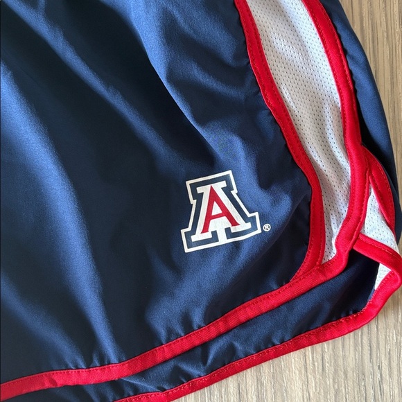 Colosseum Arizona Wildcats Navy Running Shorts Womens L 3” Inseam - Picture 3 of 8